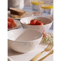 Price & Kensington Daisy Set Of 4 Cereal Bowls