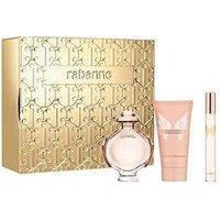 Rabanne Olympea Eau De Parfum 50Ml, Body Lotion 75Ml & Travel Spray 10Ml Gift Set