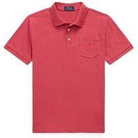 Polo Ralph Lauren Boys Short Sleeve Pocket Shirt - Red