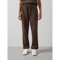 The Very Collection Relaxed Cuffed Essential Joggers- Brown