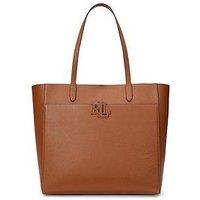 Lauren By Ralph Lauren Cameryn Large Tote Bag - Brown