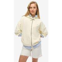 Superdry Studios Zip Hoodie - White