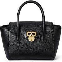 Lauren By Ralph Lauren Tnnr Small Satchel Bag - Black