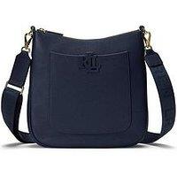 Lauren By Ralph Lauren Cameryn Large Crossbody Bag - Navy
