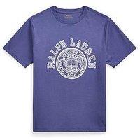 Polo Ralph Lauren Boys Logo Short Sleeve T-Shirt - Navy