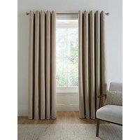 Very Home Woven Blackout Eyelet Curtains 90X90