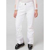 Helly Hansen Womens Legendary Insulated Ski Pant (With Free Ski Pass) - White