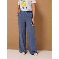 Long Tall Sally Tall Denim Acid Wash Trouser 34"