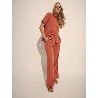 Long Tall Sally Tall Cheesecloth Wide Leg Trouser 34"