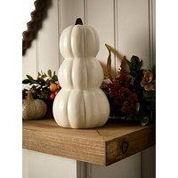 Very Home 24.5Cm Stacked Ceramic Pumpkin Halloween Decoration