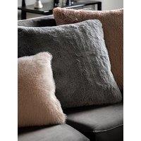 Gallery Direct Roscoe Faux Fur Cushion - Smoke Grey