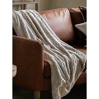 Gallery Hampshire Fur Throw Natural