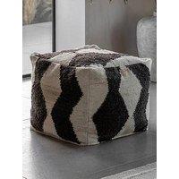 Gallery Direct Visby Mono Pouffe- 500X500X400Mm