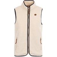 Trespass Ladies Notion Fleece Gilet At300 -Ghost - Cream