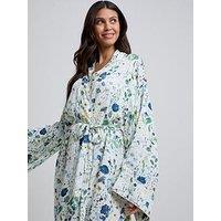 Lily & Lionel Corina Floral Print Robe - Multi