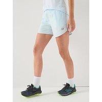 New Balance Womens Running Essential 5Inch Shorts - Blue