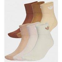 Adidas Originals Women'S 1/4 Socks 6 Pack - Autumn