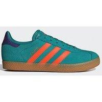 Adidas Originals Junior Gazelle Trainers - Green