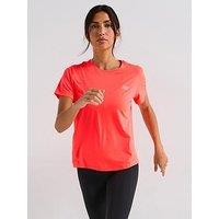 New Balance Womens Running Race Day T-Shirt - Red