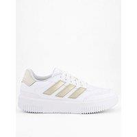 Adidas Sportswear Women'S Courtblock Bold Trainers - White