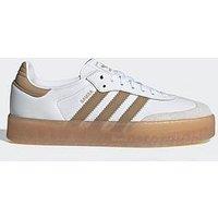 Adidas Originals Women'S Sambae Trainers - Brown/White