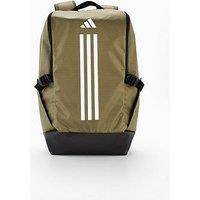 Adidas Sportswear Men'S 3 Stripe Backpack - Khaki - Green