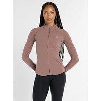 New Balance Womens Training Harmony Full Zip Jacket - Brown