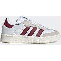 Adidas Originals Unisex Samba Xlg Trainers - White/Red