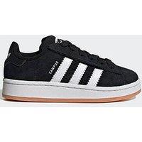 Adidas Originals Kids Unisex Campus 00S Elastic Trainers - Black