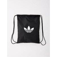 Adidas Originals Unisex Adicolor Gym Sack - Black/White
