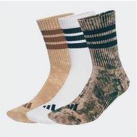 Adidas Sportswear Stonewash Crew Socks 3 Pairs