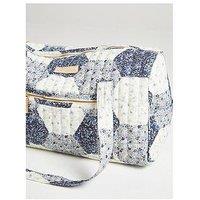 Lily & Lionel Sia Patchwork Overnight Bag - Blue