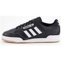 Adidas Originals Men'S Continental 80 Stripes Trainers - Black