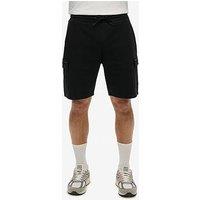 Superdry Tech Logo Cargo Shorts - Black