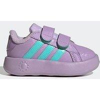 Adidas Sportswear Infant Grandourt Disney Frozen Velcro Trainers - Purple