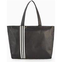 Adidas Originals Women'S Pu Trefoil Shopper - Black