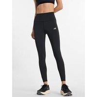New Balance Womens Running Sleek 25Inch High Rise Tights - Black