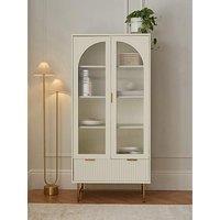 The Very Collection Cora Glass Door Bookcase