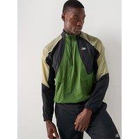 New Balance Mens Running Water Resistant Jacket - Green
