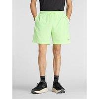 New Balance Mens Running Essentials Reflecive 7Inch Shorts - Green
