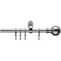 Very Home Extendable Curtain Pole With Ball Finials