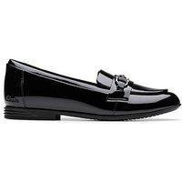 Clarks Older Finja Loafer - Black