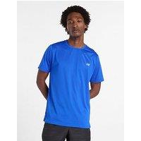 New Balance Mens Running Essential T-Shirt - Blue