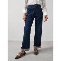 The Very Collection Denim Wide Leg Heritage Co-Ord Jeans - Dark Wash