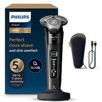 Philips Shaver I9000, X9000/30, Wet & Dry Electric Shaver, With Skin Iq Technology, Triple Lift & Cut System, 360 Rotating Dual Steel Precision Razor Blades
