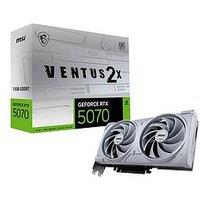 Msi Ventus 2X Oc - Geforce Rtx 5070 - 12G - White - Graphic Card