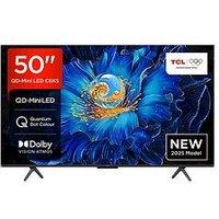 Tcl 50C6Ks-Uk, 50-Inch C6Ks Premium Qd-Mini Led Tv 60Hz New - Smart Google Tv