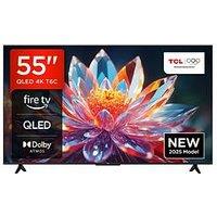 Tcl 55T6C-Uk 55-Inch 4K Qled Fire Tv With Freely