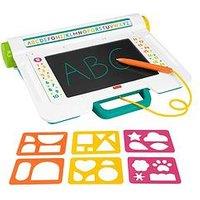 Fisher-Price Learn & Doodle Desk, Mess-Free Writing & Drawing Tablet With Lcd Screen For Kids