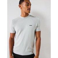 Boss Momentum Lite Short Sleeve Knitted Jumper - Light Grey